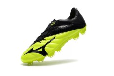 Sepatu Sepak Bola Musim Panas untuk Pria MIZUNO MORELIA Rebula V1 Dibuat Di Jepang MD Soccer Sneakers Ukuran 39-45 (hijau/Hitam) -Intl