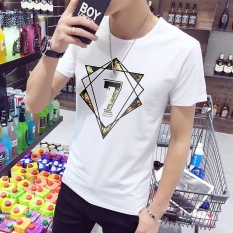 Summer Korean version of the Department of men's T-shirt, men's short sleeved shirt, shirt sleeve, T-shirt, men's clothing, T-shirt trend