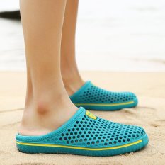 Summer Shoes Mules and Clogs Garden Shoes for Men Breathable Beach Sandals Slipper Men/Women (Blue)