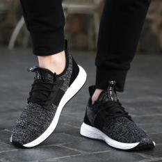 Super Bernapas Fashion Sneakers Pria Sepatu Olahraga Kasual Lembut Sepatu lari tahan lama Sepatu Jala Men's Fashion Sneakers Soft Casual Sports Shoes Durable Running Shoes Mesh Shoes