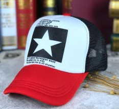 Super Bintang Besar Cap Hat Autumn-Summer Baseball Snapcap Snapback Topi Pria Wanita Hiphop Sport Topi Gorras Hat Cap (merah) -Intl