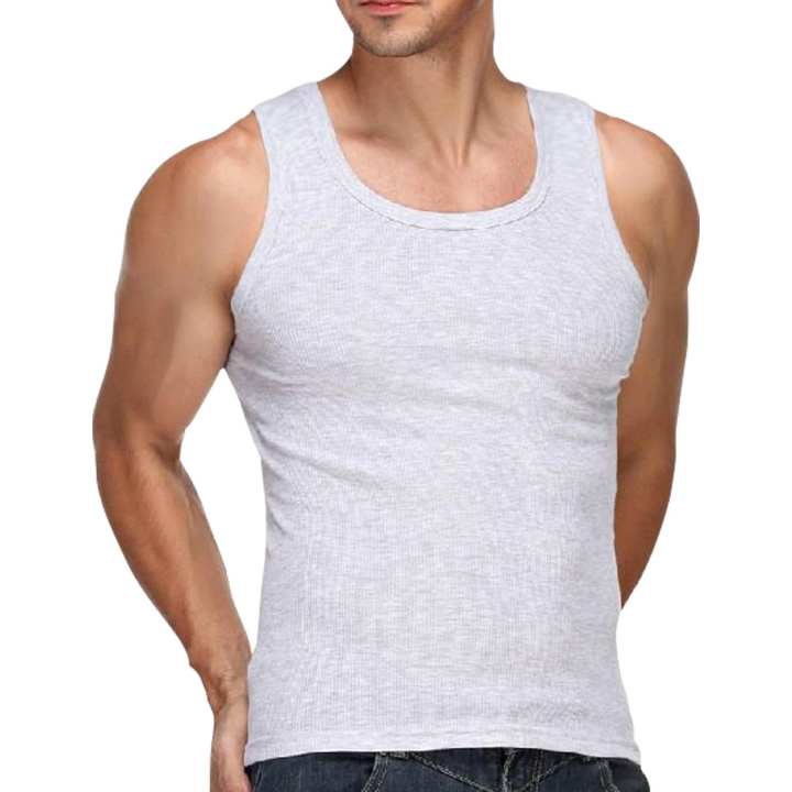 Super Rider SR224BP Vest - Putih - Kaos Dalam Pria