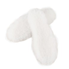 Super Tebal Fluffy Penggantian Kulit Domba Wol Fleece Sol untuk Musim Dingin Boots Sepatu Ukuran EU 37-Intl