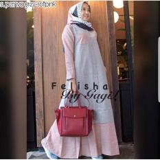 SUPPLIER BAJU WANITA/ GROSIR BAJU MURAH/ FELISHA DRESS
