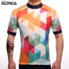 SUREA 2017 Bersepeda Set Reflektif Bersepeda Pakaian/MTB Mountain Ropa Ciclismo KTM Seragam Summer Bersepeda Jersey Pria X39-01- INTL
