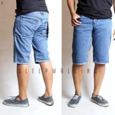 SW CELANA JEANS PENDEK PRIA PREMIUM BIOWASH