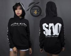 Sweater Anime Sword Art Online Hitam - Hoodie SAO Kirito Pd