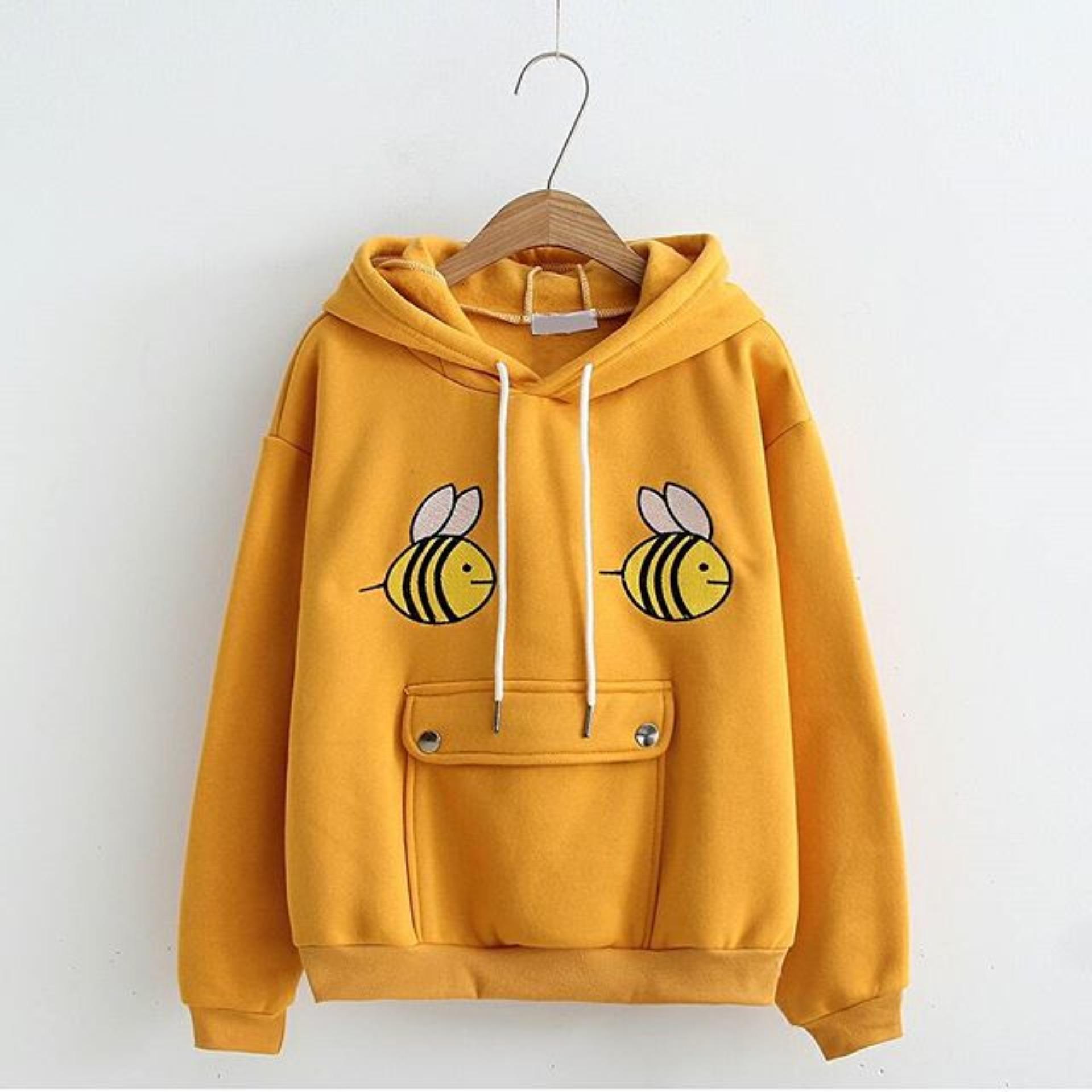 Sweater Wanita // Jaket Hoodie // Bee Sweater