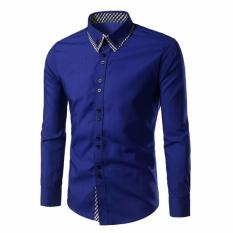 Sweetenyou Kemeja Pria Steven - Biru Benhur