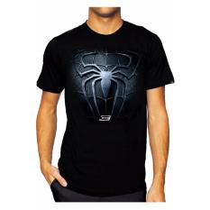 Syiar Clothing Kaos 3d Superhero Spiderman 3 - Hitam