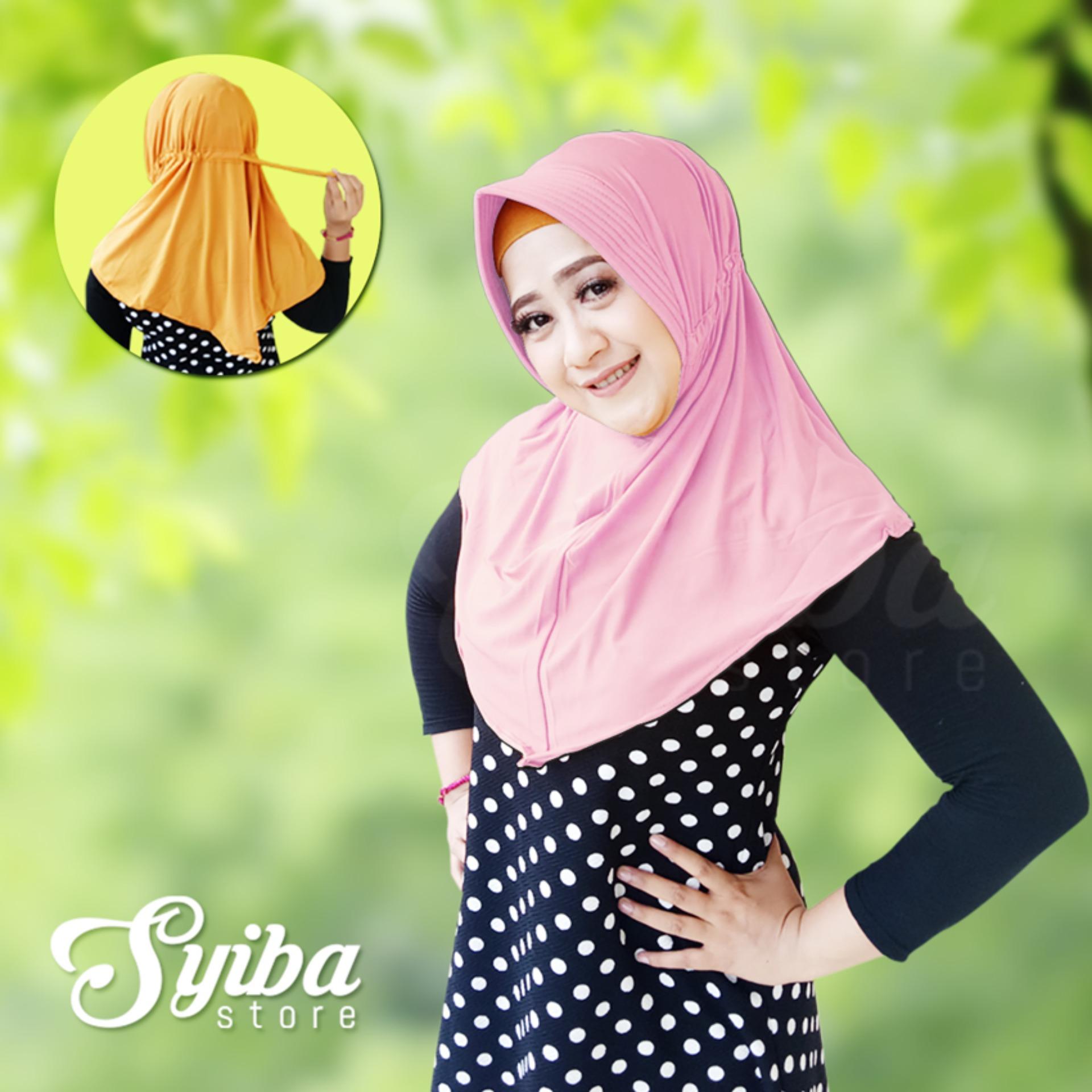 Syiba Hijab / Khimar / Jilbab Serut Original 