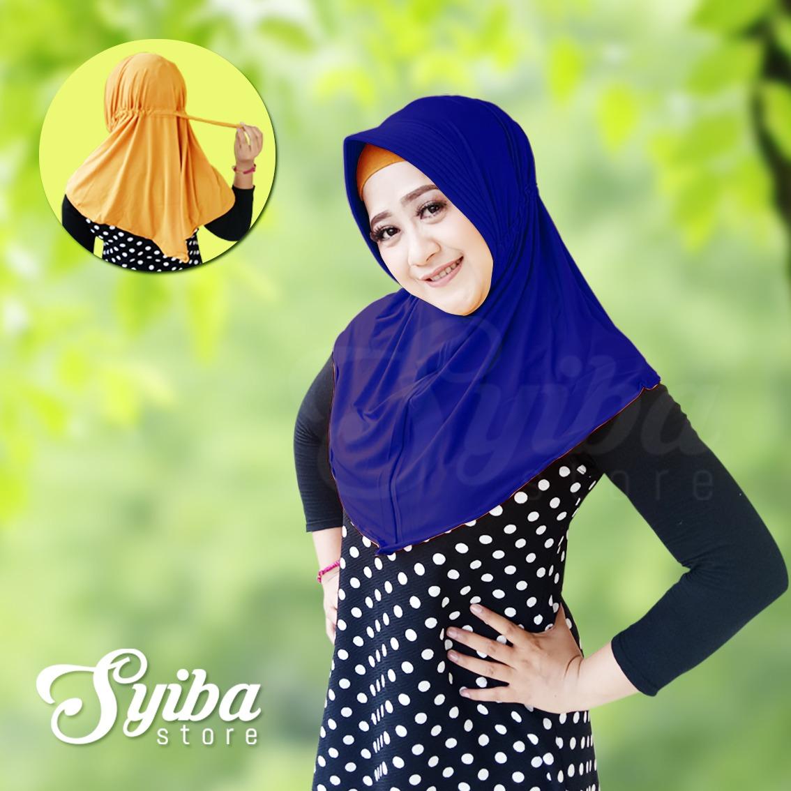Syiba Hijab / Khimar / Jilbab Serut Original 