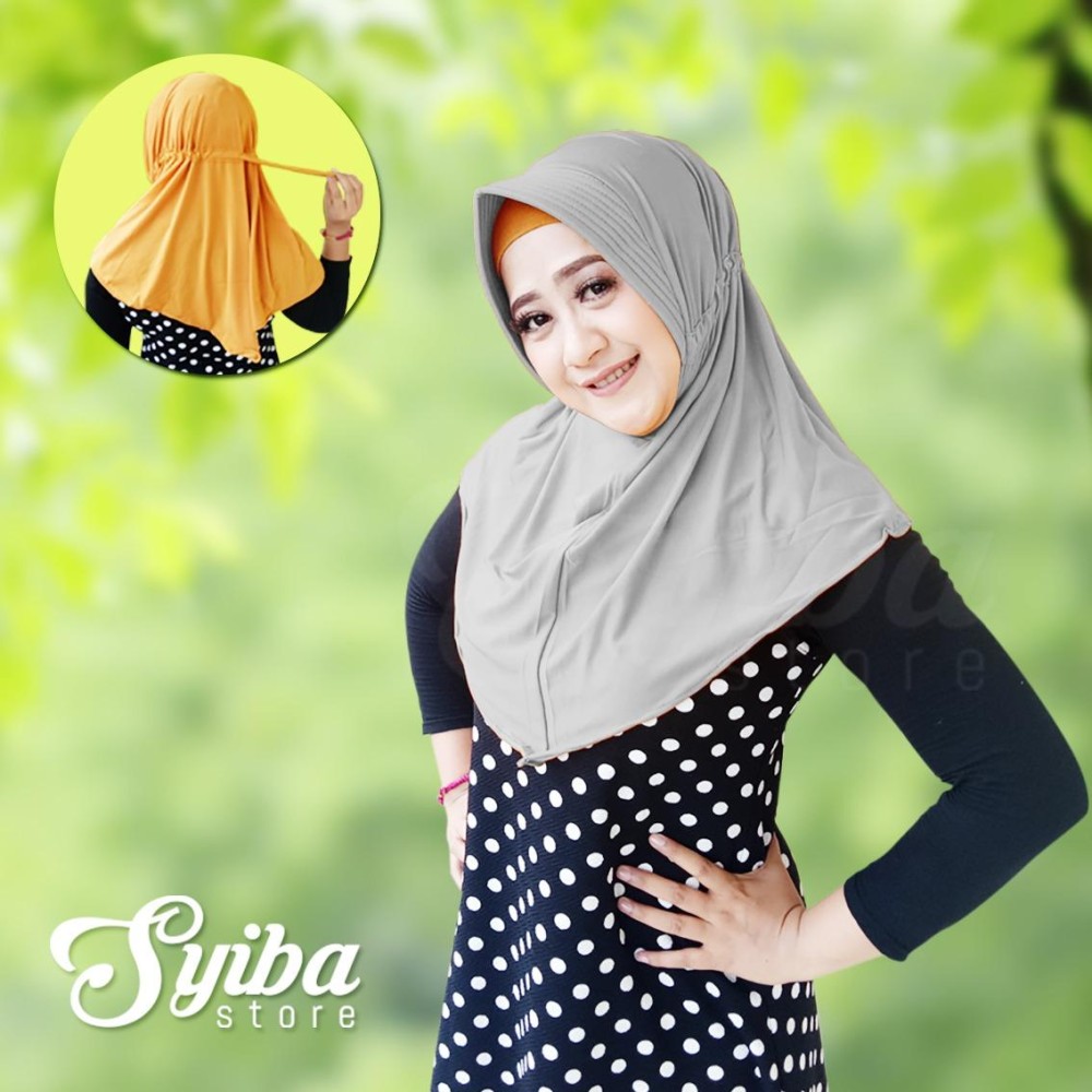Syiba Hijab / Khimar / Jilbab Serut Original 
