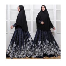 T-OS Gamis Syari Azzahra Flowy Polka