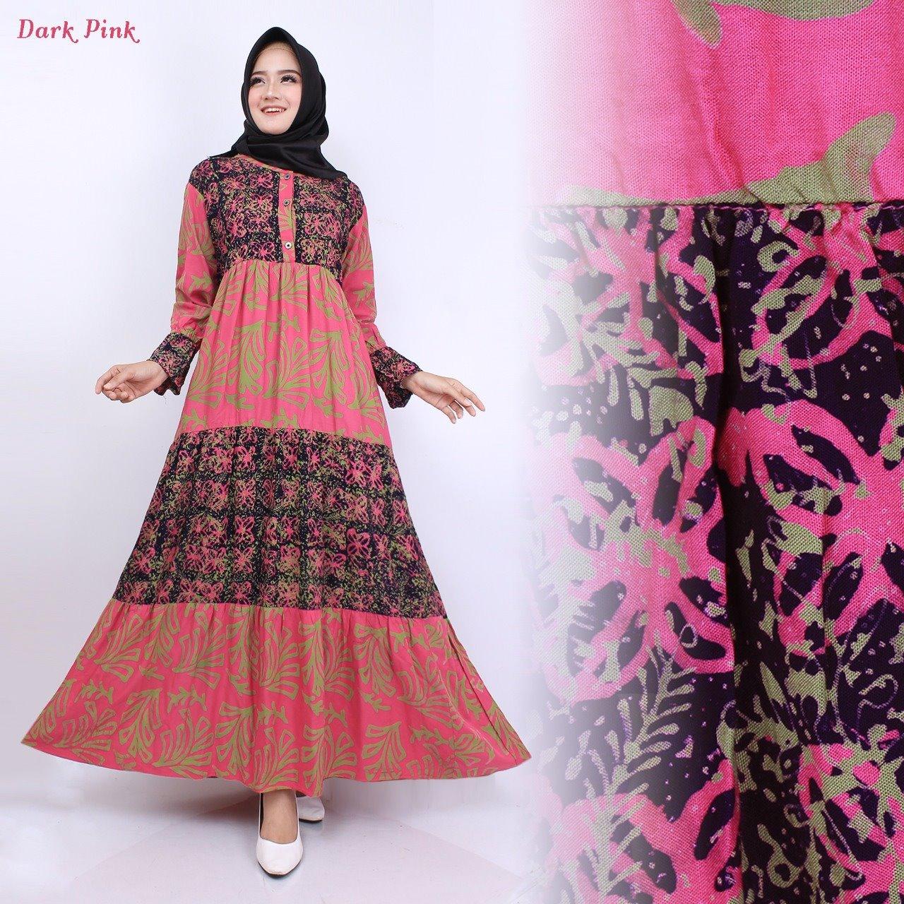 T-OS Gamis Wanita Batik Ellegant