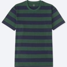 UNIQLO T-SHIRT GARIS CREW NECK LENGAN PENDEK 02