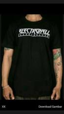 T Shirt Kaos Cotton Combed 30S Electrohell - Hitam
