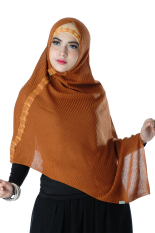 TAAJ BGL RJP Bergo Rajut - Bata Kuning