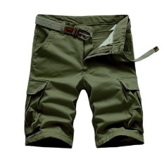 Taktis Cargo SHORT Celana Pria Denim Militer Celana Pendek untuk Pria Kargo Bermuda Jeans Cortos Hombre Pendek Homme 02-Internasional