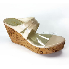 TAGLIA - Odessa Wedges Sandals - Beige