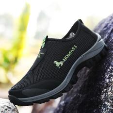 Tahan lama Sepatu Olahraga Luar Ruangan Pria Super Bernapas Sepatu Jala Sepatu Hiking Lembut Sepatu Berjalan Kasual Sepatu Trekking Pria Mode Sepatu kets sepatu santai Men's Outdoor Sports Shoes Mesh Shoes Hiking Shoes Trekking Shoes Fashion Sneakers