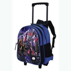 Tas Anak Pria Robot/ Tas Troley Dorong /Tas Sekolah Asli Catenzo Murah
