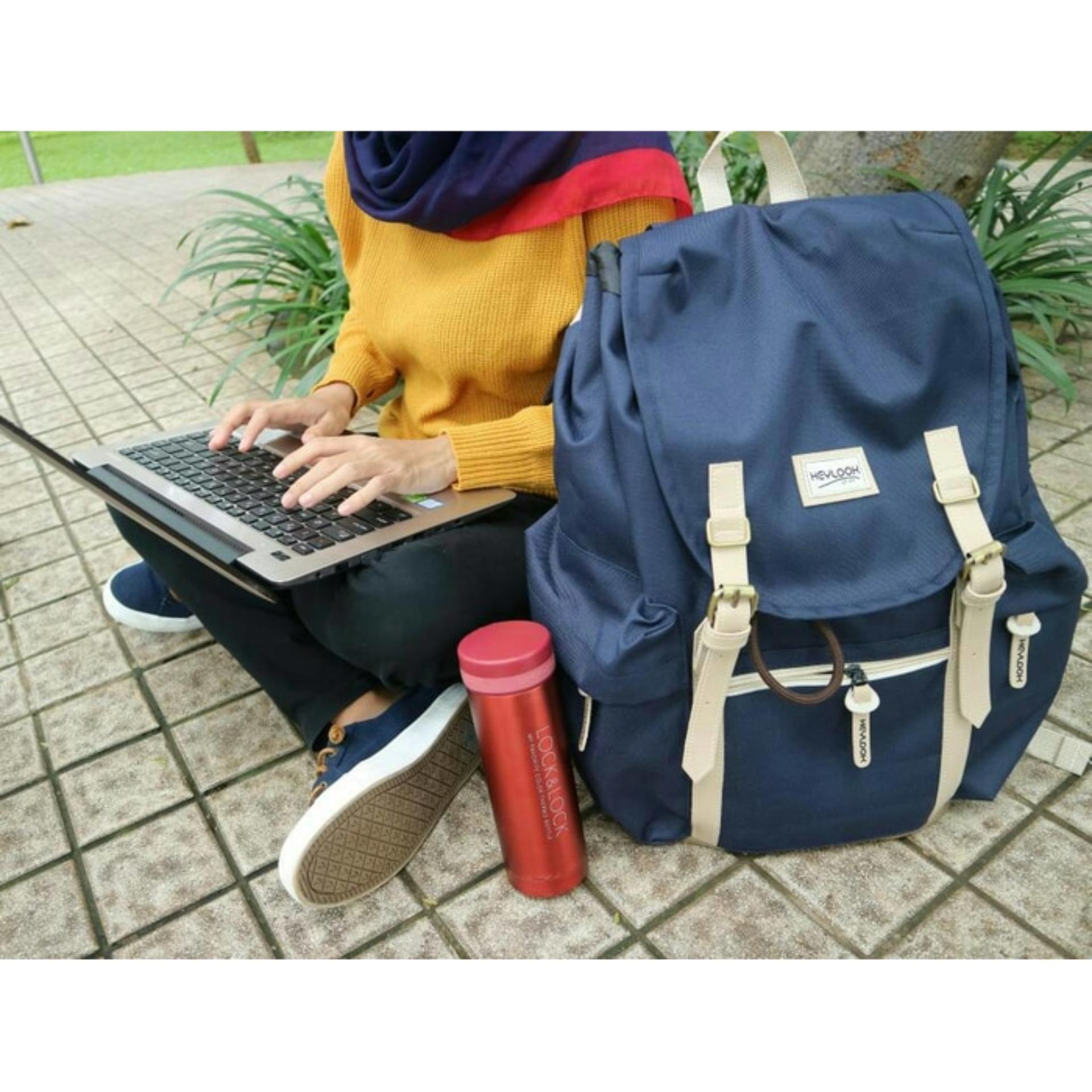 TAS BACKPACK WANITA ORIGINAL / TAS RANSEL SEKOLAH KULIAH / TAS CEWEK