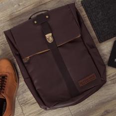 Tas Backpack Weston Darkbrown Original Mens Republic