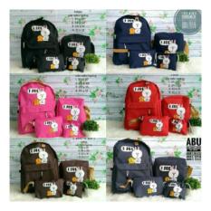 Tas Cewek/Wanita Ransel Beranak 4in1 I See Bagus Cantik Murah