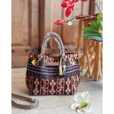 TAS ETNIK WANITA TENUN MAUMERE NTT KOMB KULIT ASLI | TENUN MAUMERE | TAS SONGKET | TAS TENUN | TENUN NTT | TAS TENUN KULIT KULIT ASLI