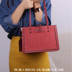 Tas Fashion 3301# Import Tas Selempang & Bahu Wanita Korean Style - Pink
