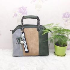 Tas Fashion 8901# Import Bag Wanita Korean Style (Tidak ada Gantungan kunci)- Green
