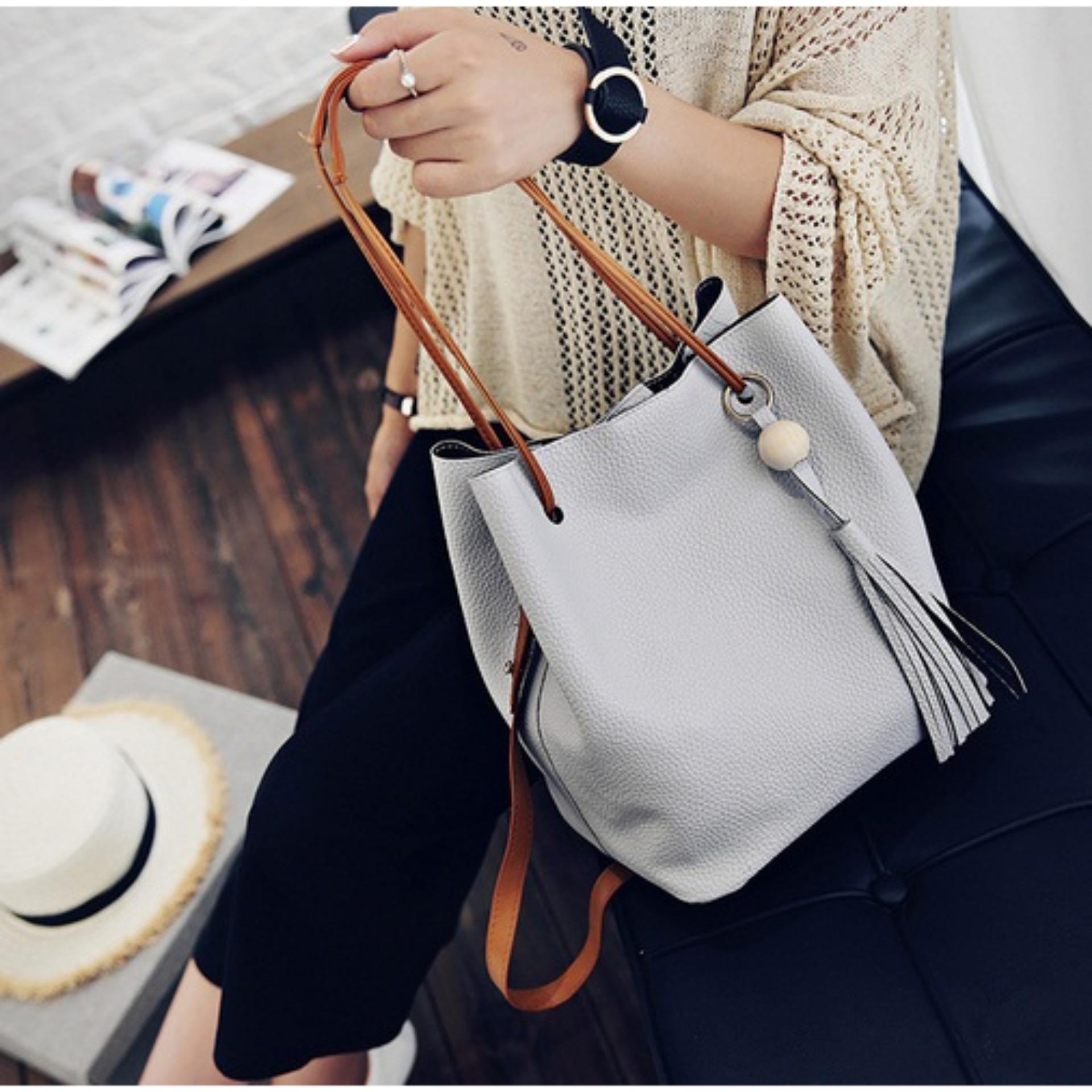 Tas Fashion Tas Wanita Shouder Bag Jinjing Selempang + Dompet