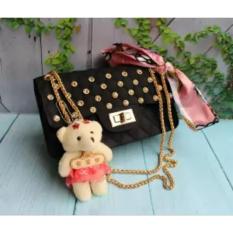 Tas Fashion Wanita CLASSIC JELLY MATTE DIAMOND 22cm