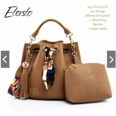 Tas Hand Bag Jinjing Selempang Paket 2in1 Serut Etersto Tanpa Rumbai Tribal Suplier Tas