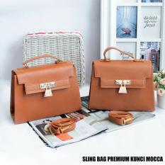 Tas Hermes Jelly Bag Super Premium - Mocca