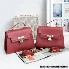 Tas Hermes Jelly Bag Super Premium - Red
