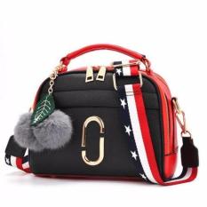 TAS IMPORT TAS WANITA TAS FASHION TAS KOREA MURAH MODEL MJ POMPOM