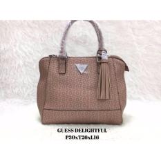 Tas Import Wanita ORIGINAL GUESS DELIGHFULL- Coklat