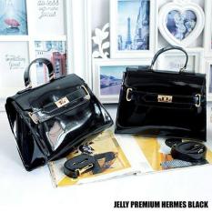 Tas Jelly Hermes Premium Black