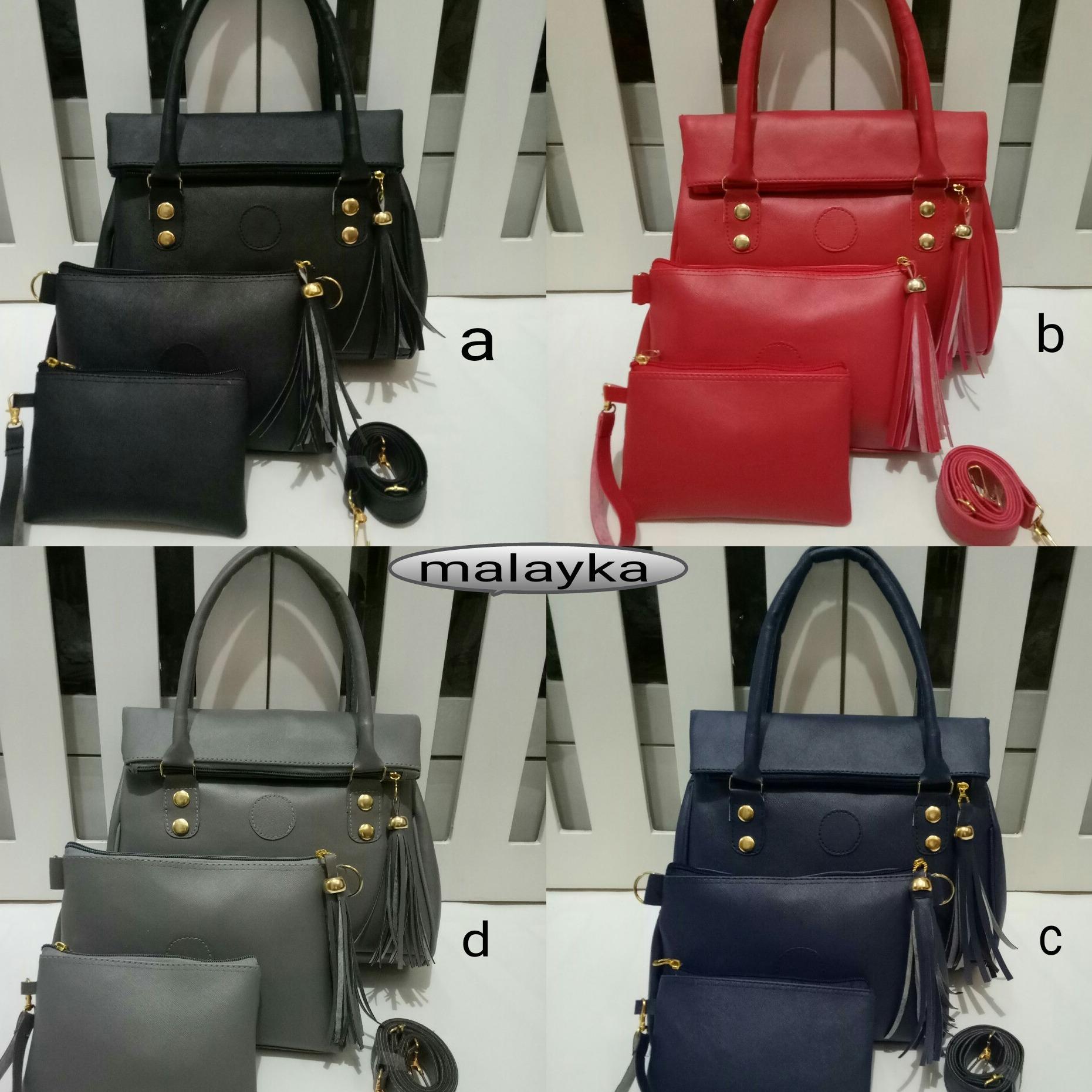 Tas Wanita Tas Paket 3in1 Wanita Tas Tangan Wanita Handbag Murah Tas TAS JINJING WANITA 3 IN 1 RUMBE RUMBE