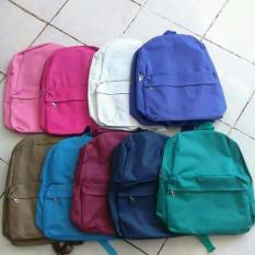 Tas Kanvas Polos - Biru Dongker 1 Pcs