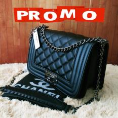 Tas Laris!!! Tas Mini!!! Tas Slempang!!! Tas Branded!!! Tas Canel Boy - Hitam