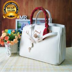 Tas Murah!!!Tas Laris!!! Tas Import Herme Birkin Croco Dove Super - Putih