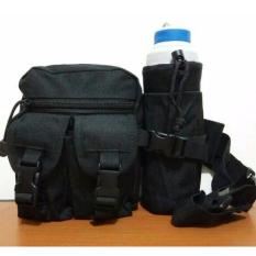 Tas Pinggang Dompet / sarung Hp Pria Army Blackhawk Multifungsi (tas Gadget Botol)