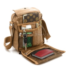 Ultimate Tas Pria AB-58-01 - Brown / Tas Kerja Selempang / Slempang Import Korea Kecil Batam Traveling Murah