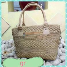 Tas Rajut Wanita Handbag Fashion Bahan Nilon Berkualitas Handmade Asli Jogja