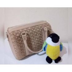 Tas Rajut Wanita Model Kendang Hand Bag Handmade Asli Jogjakarta Dibuat Dari Bahan Nylon Berkualitas
