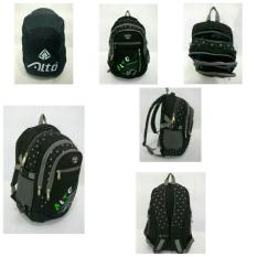 Tas Ransel Alto 73160V-1 Coklat Original import + Waterproof Raincoat