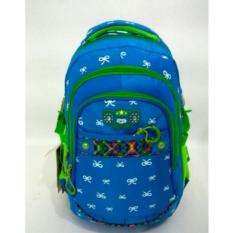 Tas Ransel Alto _73160V-1 Biru Original import + Waterproof Raincoat